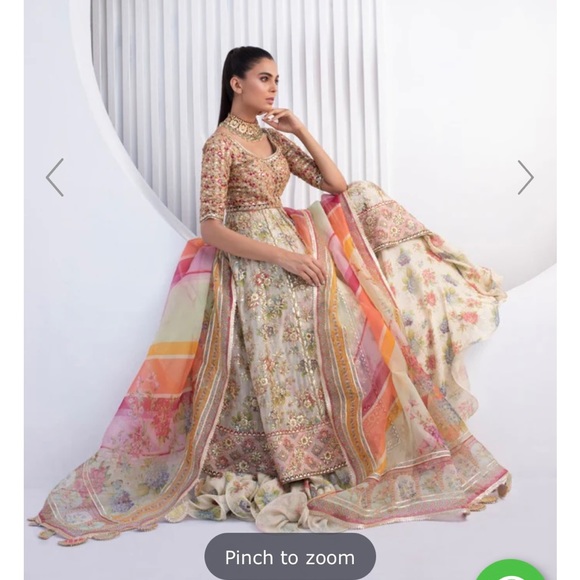 Pakistani Formal Dress/ Designer Sania Maskatiya - Picture 3 of 12